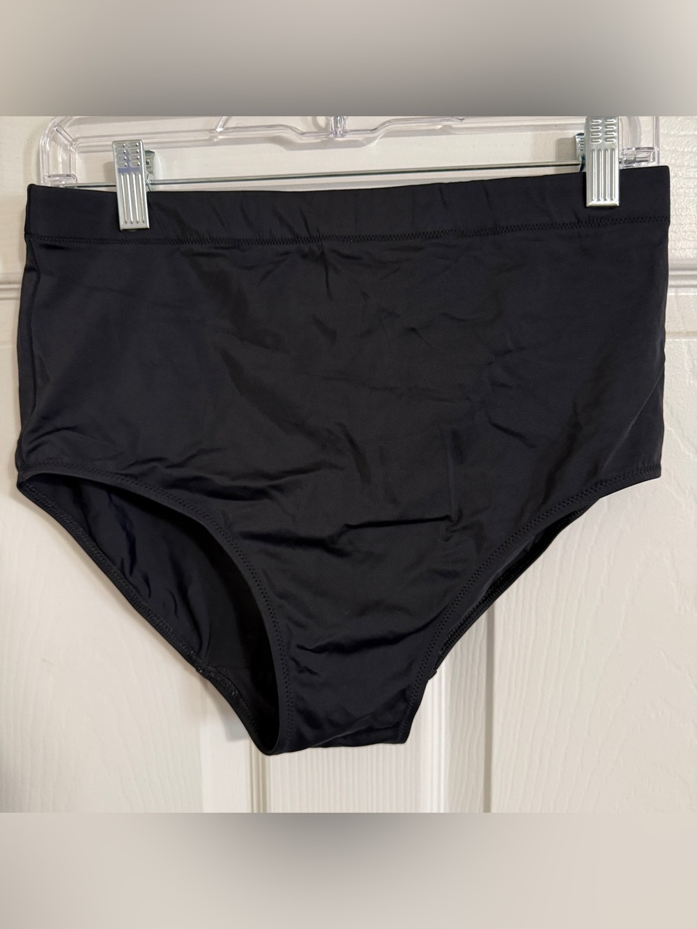 Elomi Black High Waist Bikini Bottoms